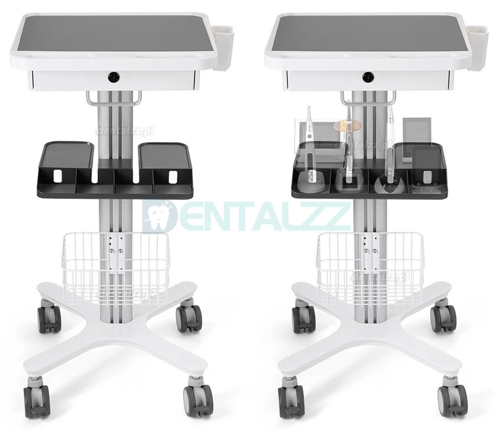 Likaymo RC-1 Wielofunkcyjny W&oacute;zek Stomatologiczny Mobilny do Laboratorium, Szpitala i Gabinetu